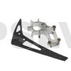 LX0928  Lynx Heli Innovation Cooled Tail Motor Support Silver TREX 150  